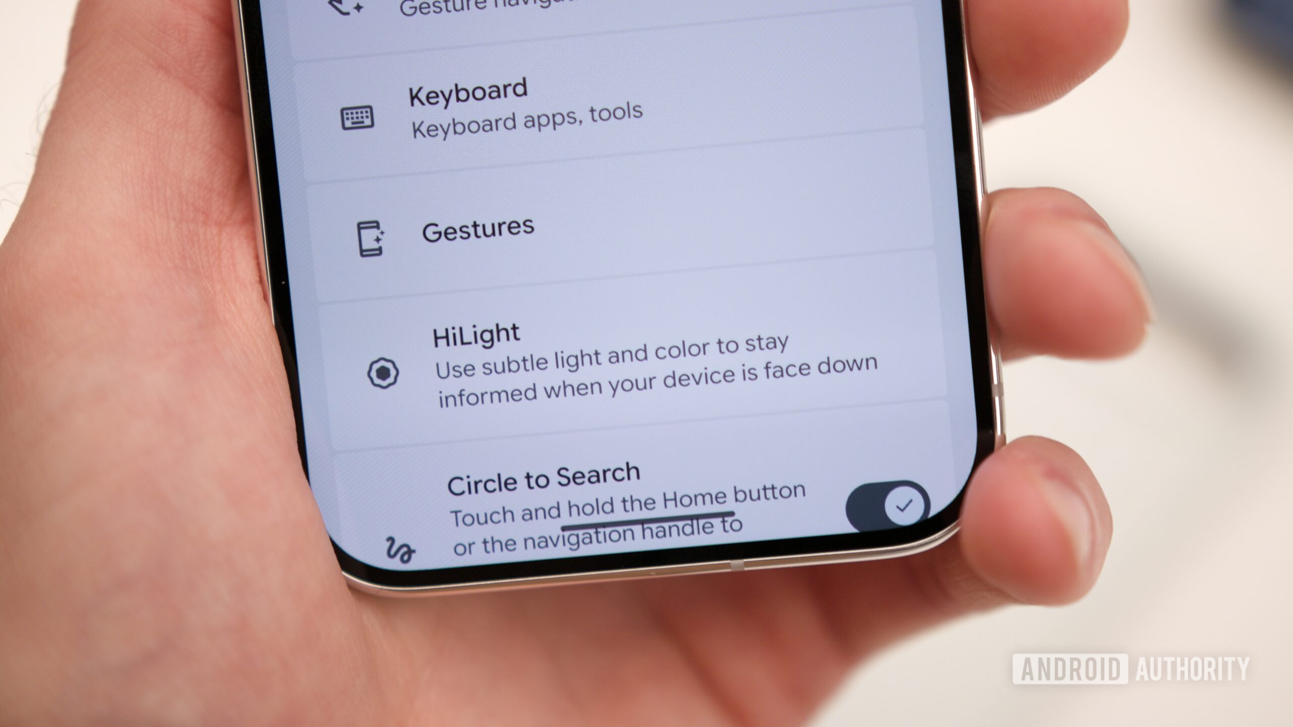 Using HiLight on the Google Pixel 11 Pro.
