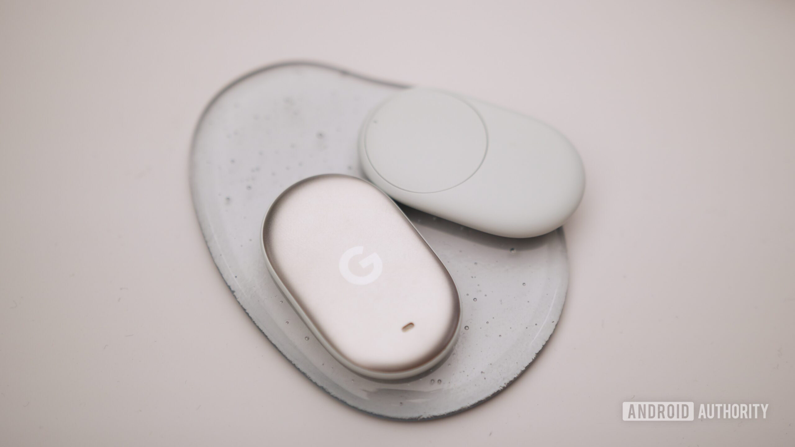 google pixel tag hands on 1 Front and back of the Google Pixel Tag.