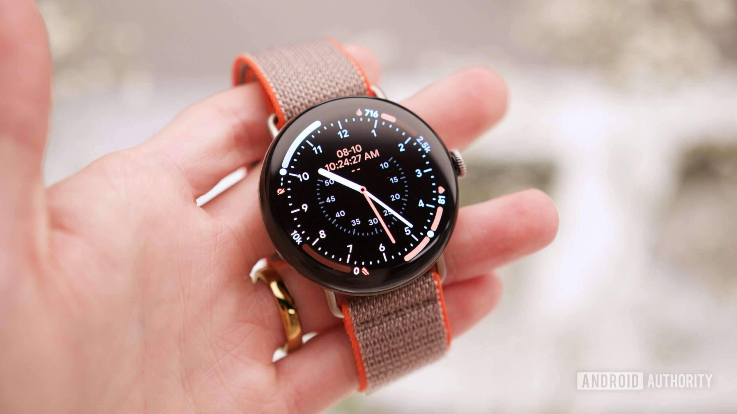 google pixel watch 5 hands on 4 The Steph Curry version of the Google Pixel Watch 5.