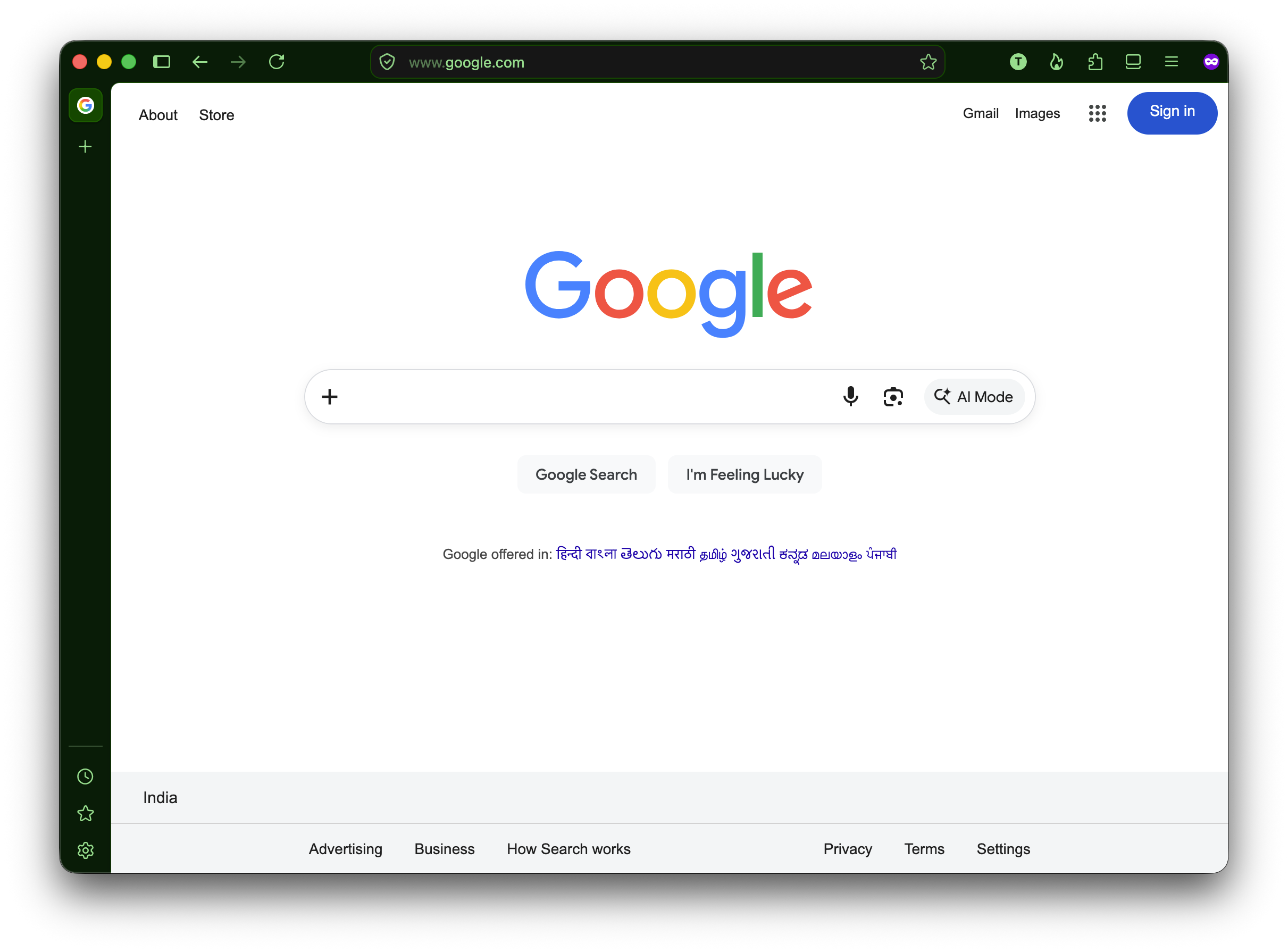 google search homepage august 2026