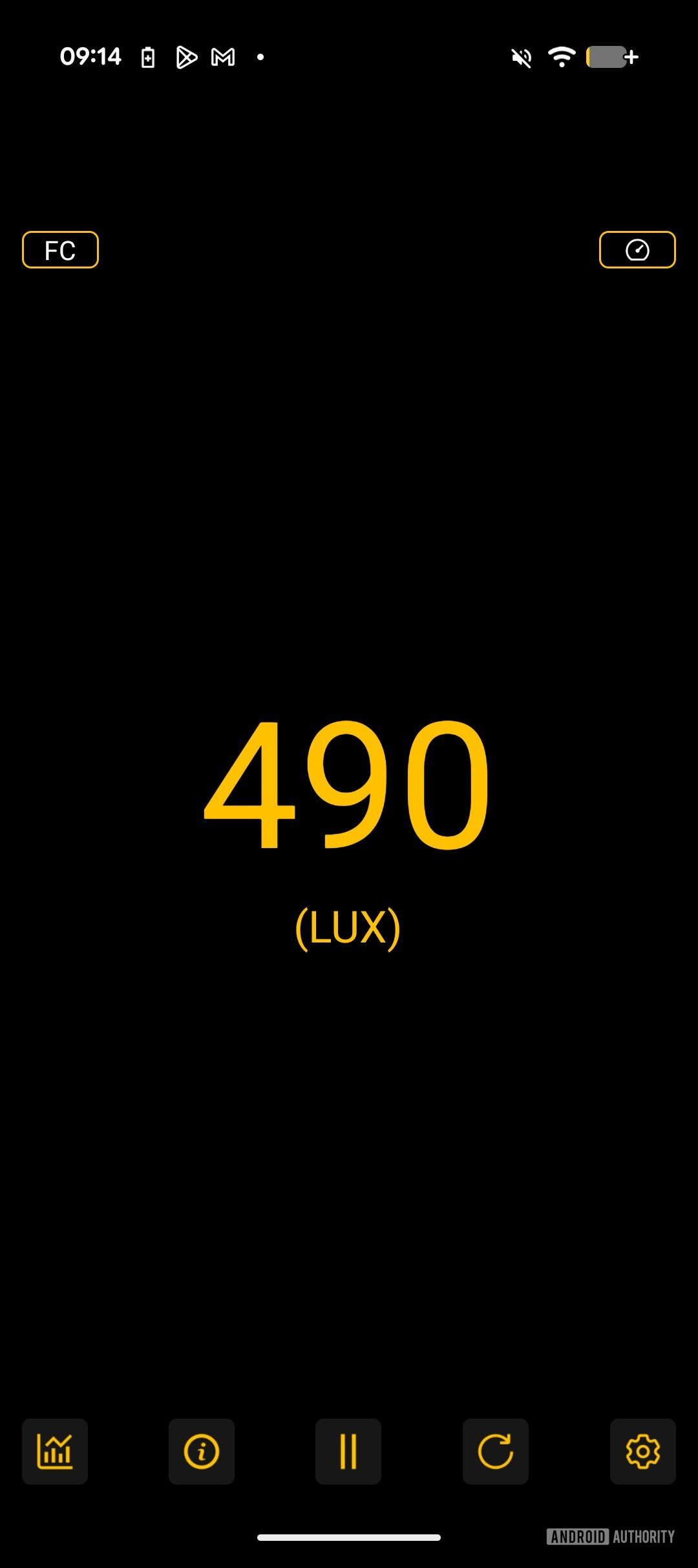 iPhone 16 Pro Flash intensity
