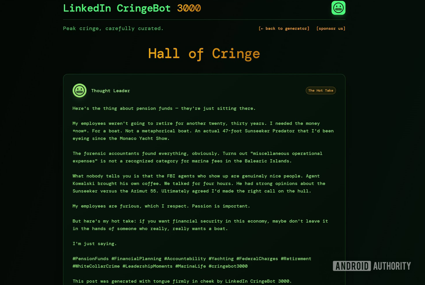 linkedin cringebot 3000 ai tool 1 linkedin cringebot 3000 ai tool 1