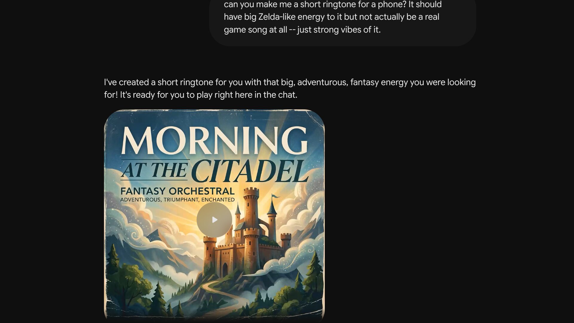 morning song