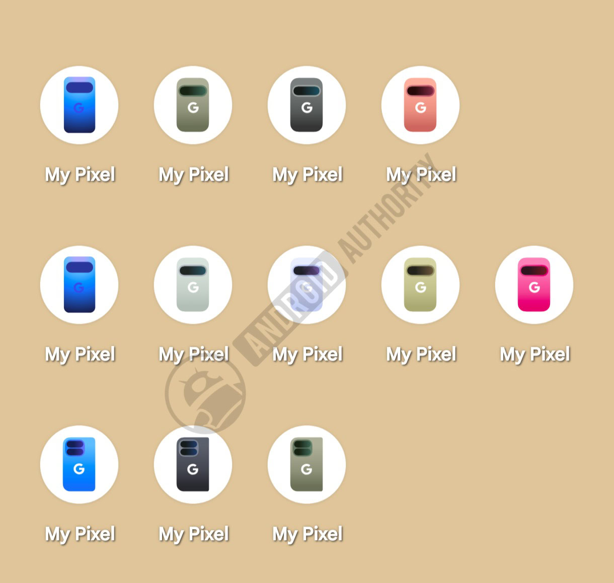 my pixel color icon watermarked
