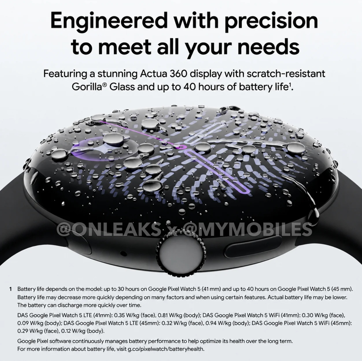 mymobiles onleaks pixel watch 5 1