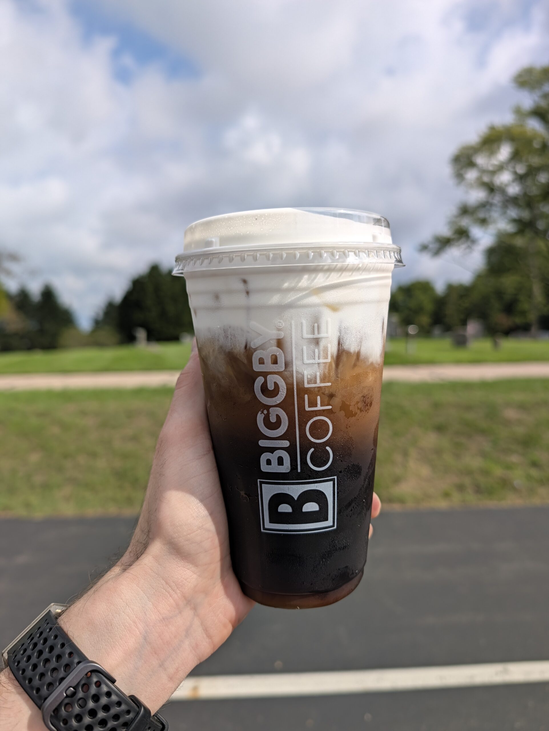 Photo of a cold brew coffee, taken with the Pixel 11 Pro.