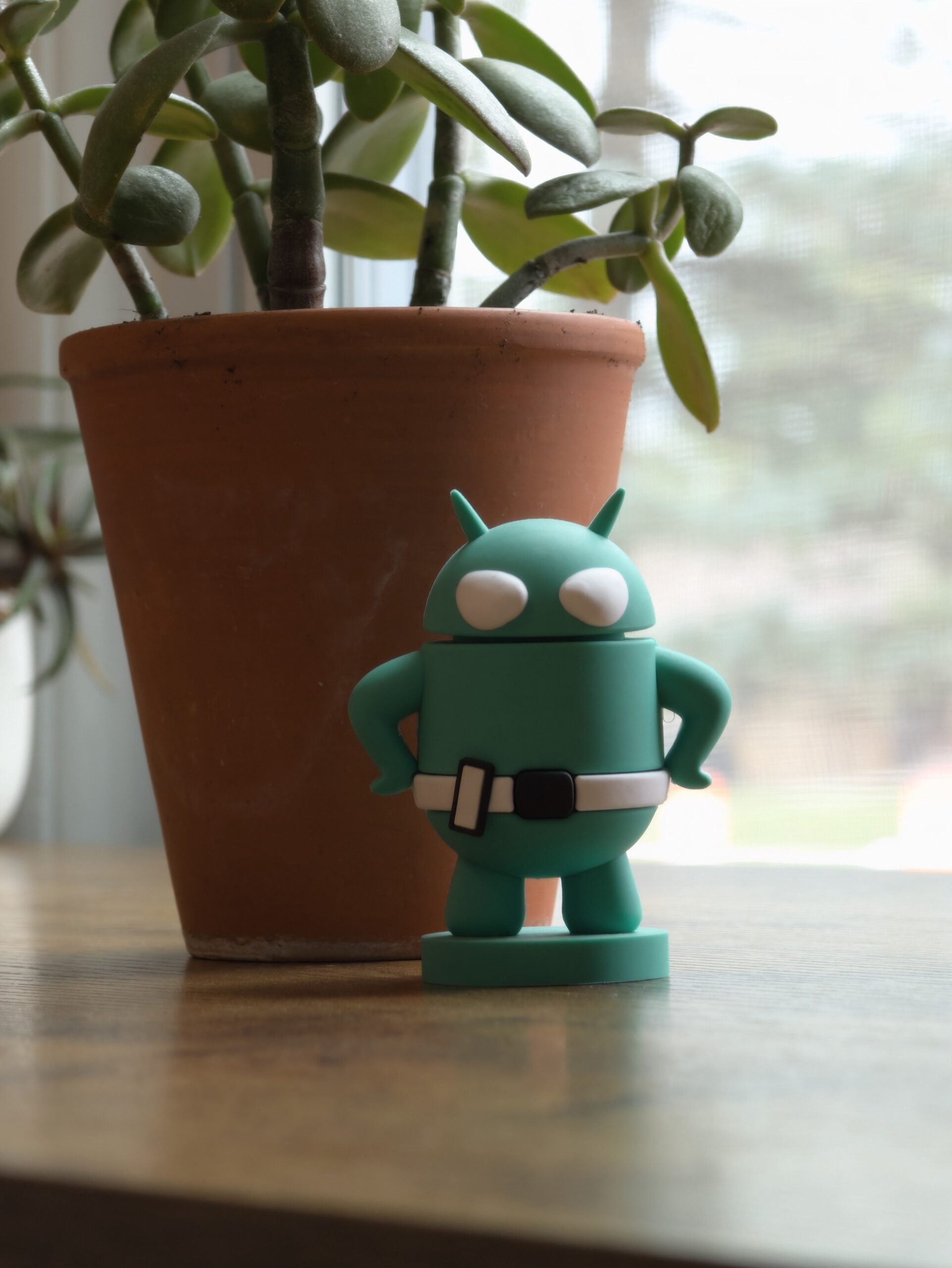 Photo of an Android figurine, taken with the Pixel 11 Pro.