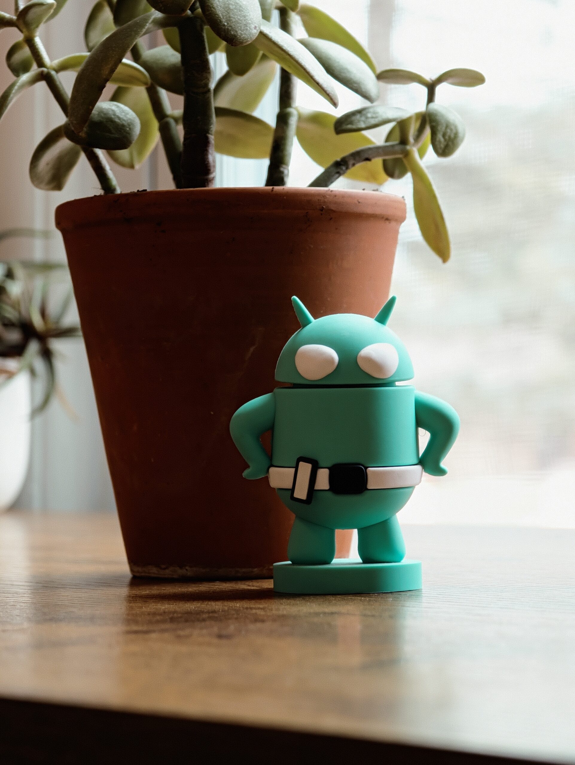 Photo of an Android figurine, taken with the Pixel 11 Pro.