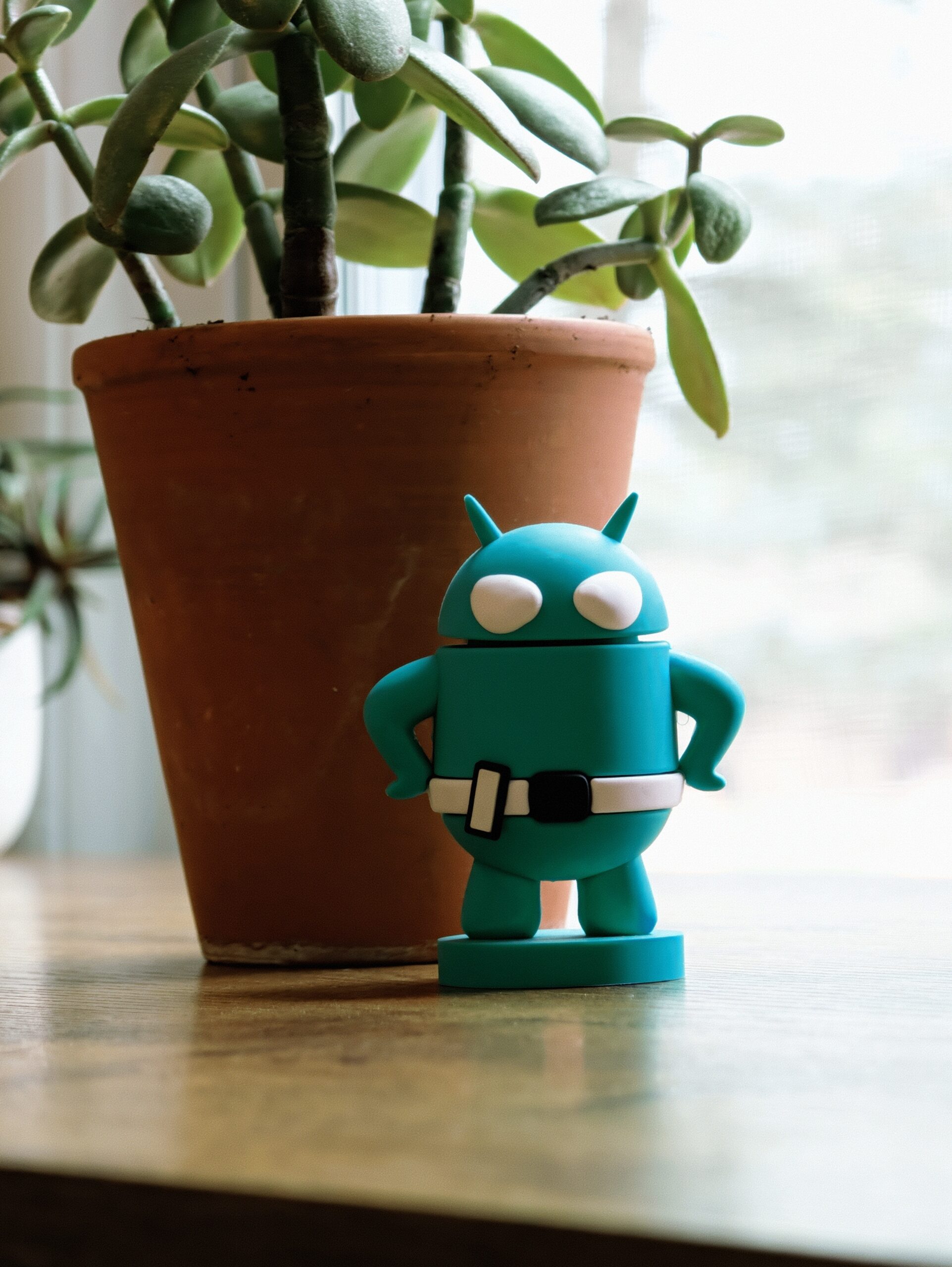 Photo of an Android figurine, taken with the Pixel 11 Pro.