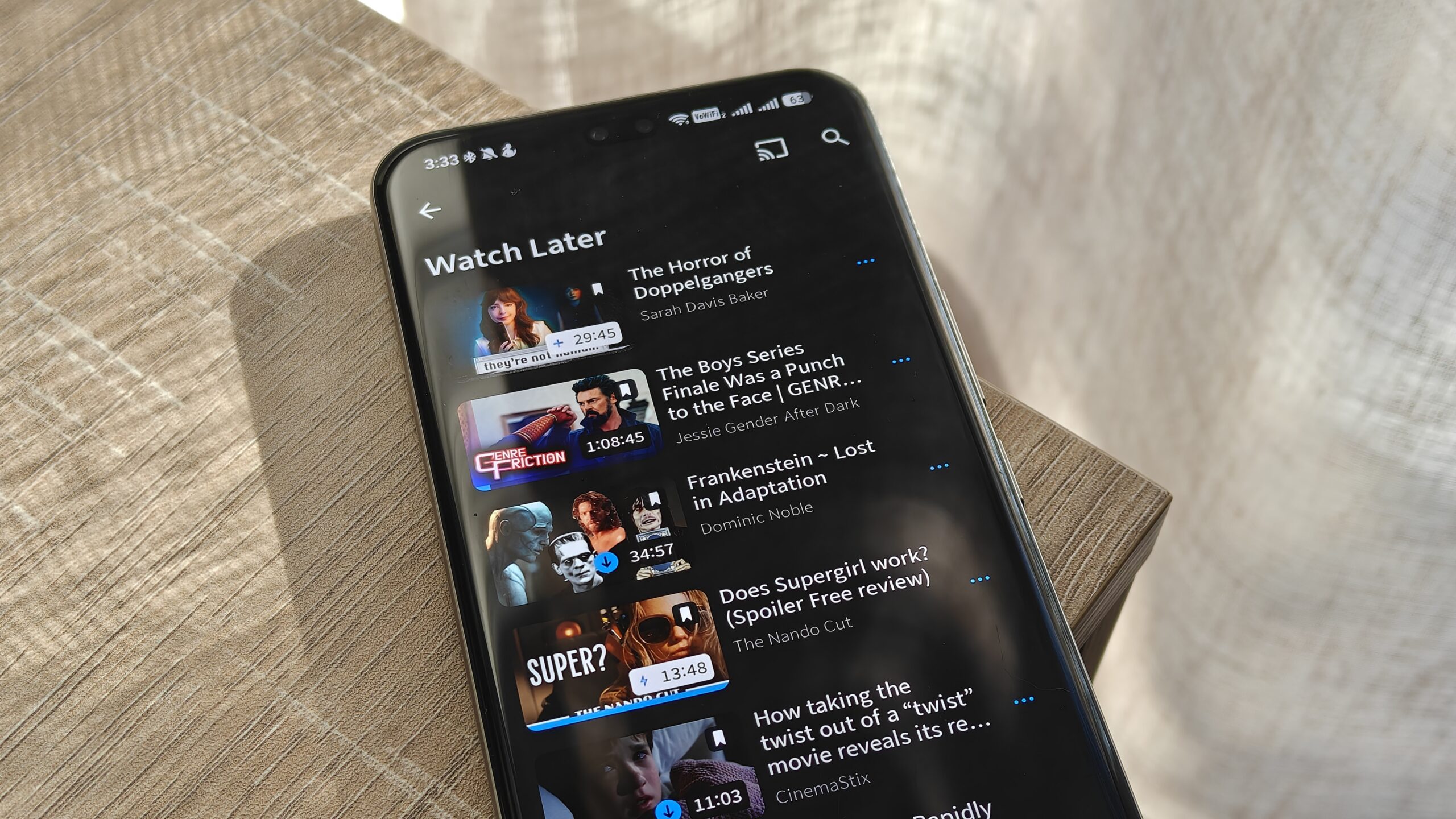 watch later tab on nebula