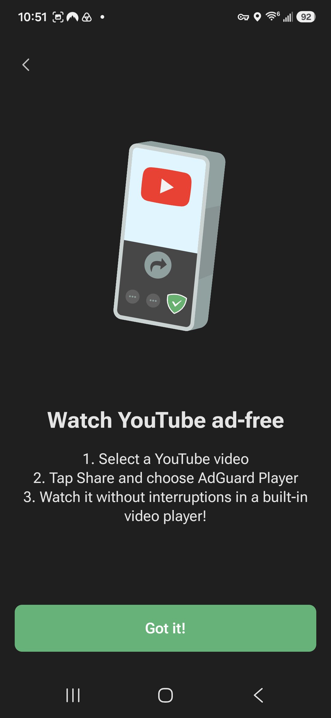 youtube AdGuard