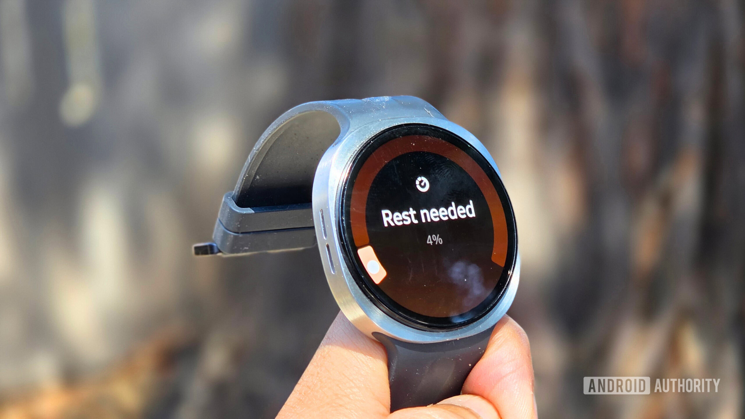 Samsung Galaxy Watch 9 with the Daily Cardio Load dashboard on screen