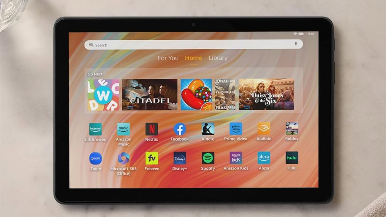 Amazon Fire HD 10 Tablet Press Image Amazon Fire HD 10 Tablet Press Image