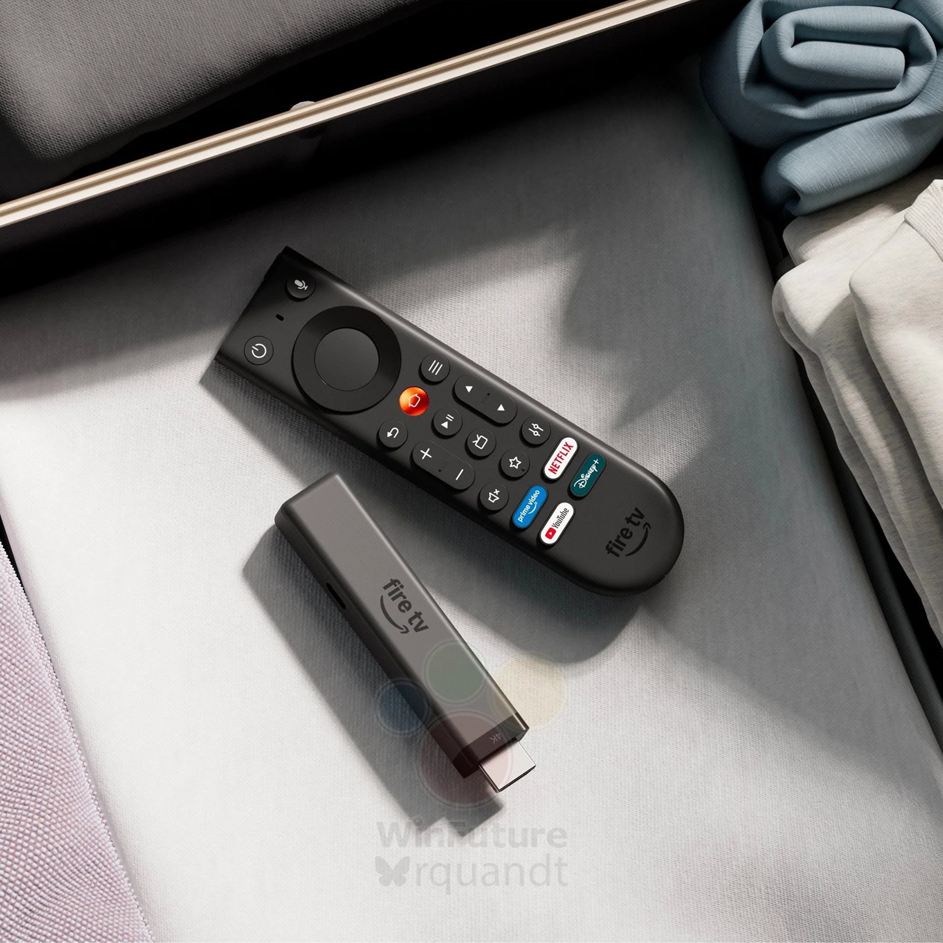Amazon Fire TV Stick 4K 2026 top view