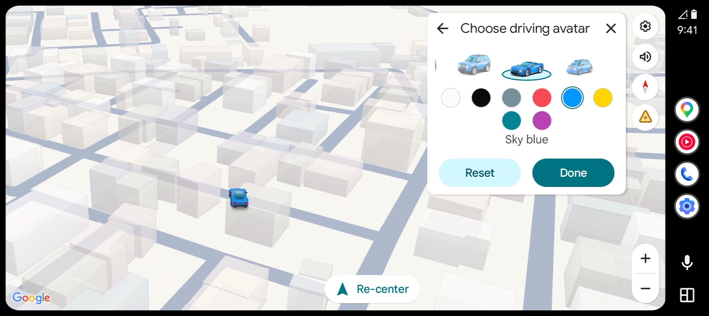 Android Auto Driving Avatar 2