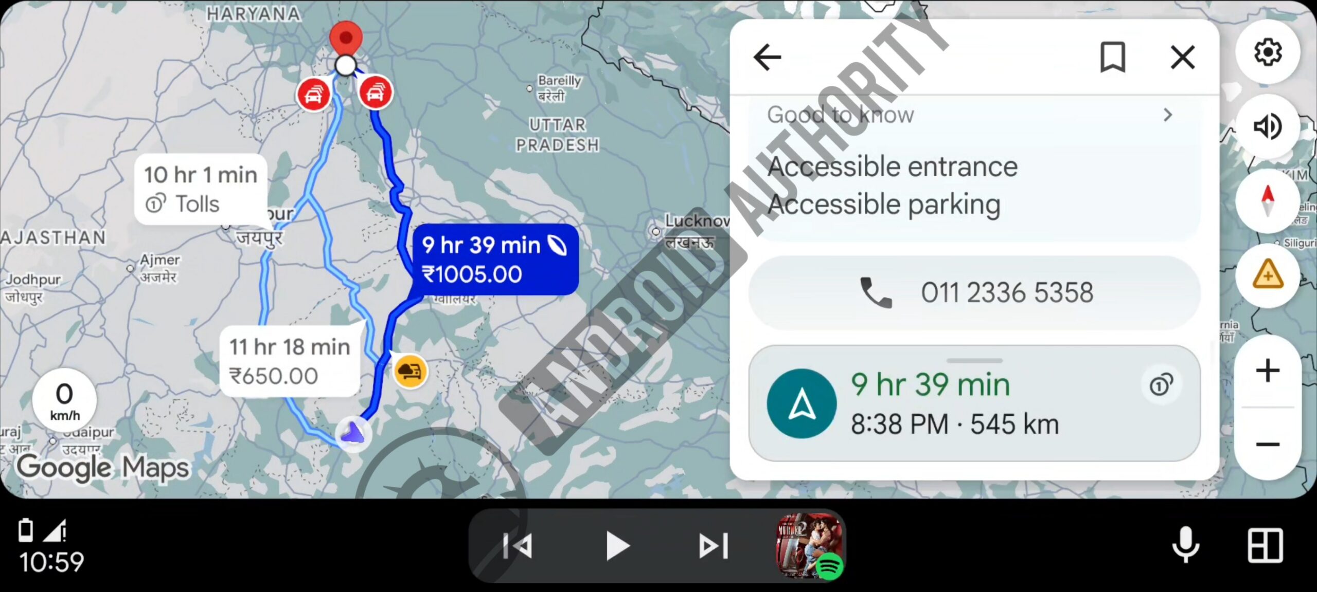 Android Auto images and AI Summaries in Google Maps 3