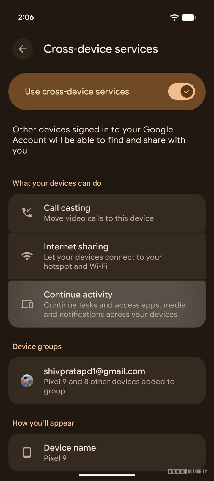 Android cross device continue activity Android-cross-device-continue-activity