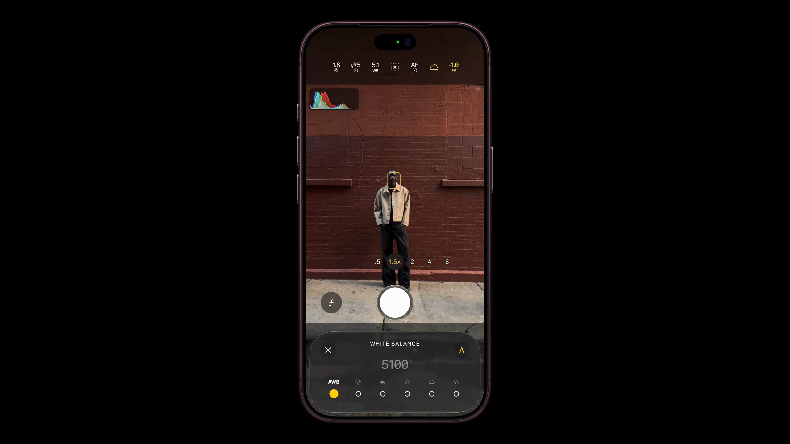 Apple iPhone 18 Pro Manual camera controls
