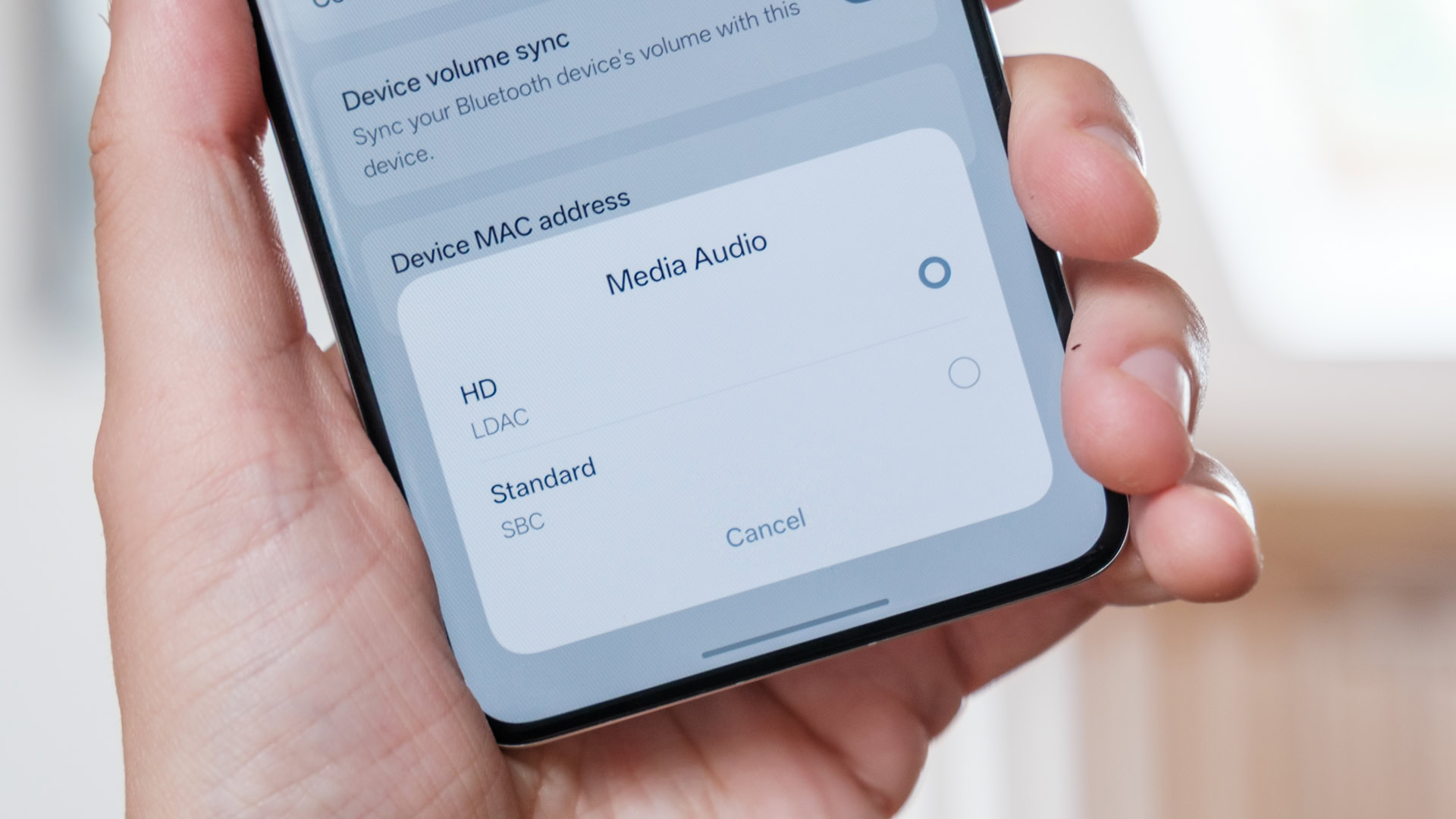 Bluetooth audio basic Android options Bluetooth audio basic Android options