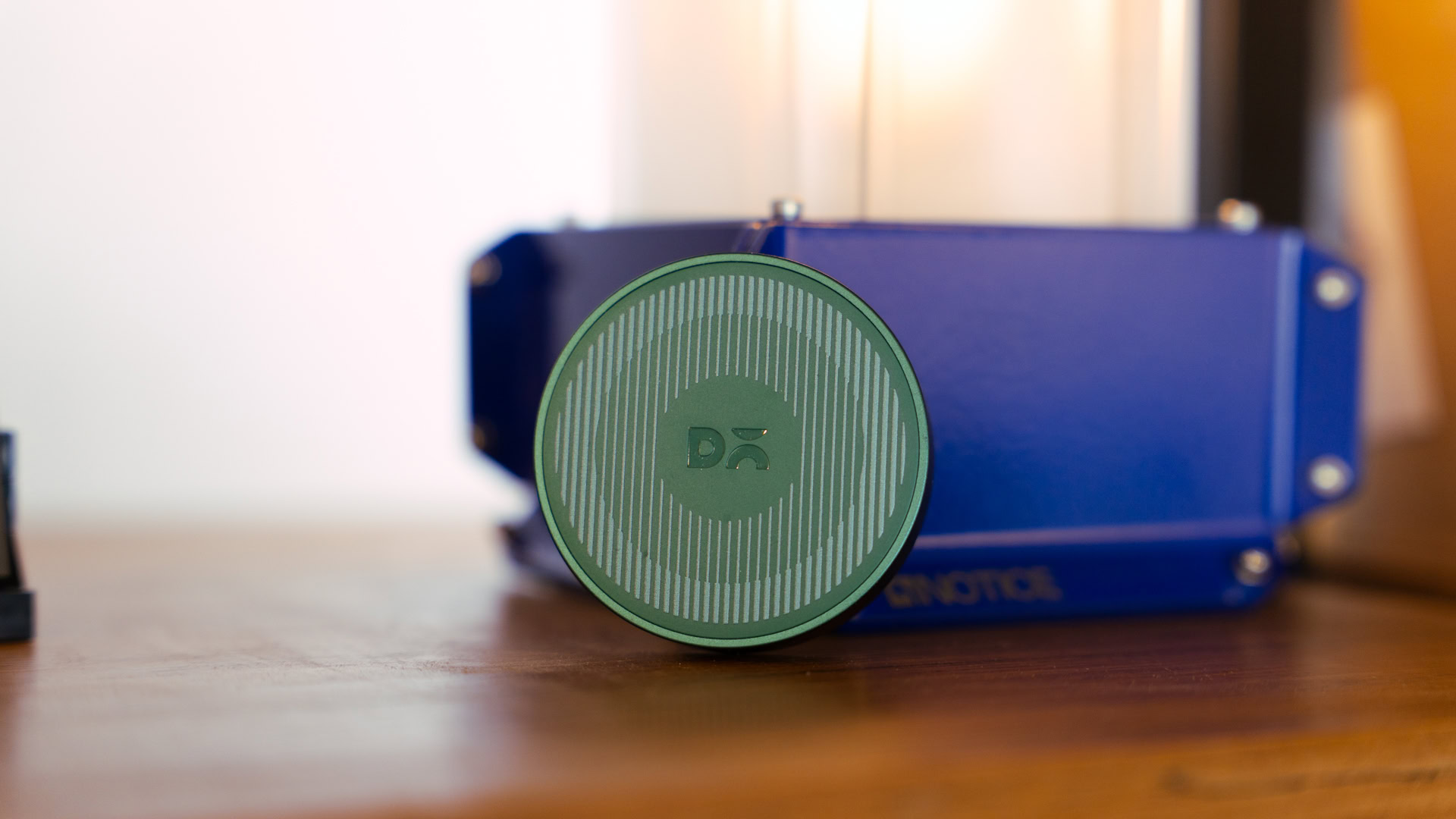 Daily Objects Node charging station wireless charging puck front view Daily Objects Node charging station wireless charging puck front view