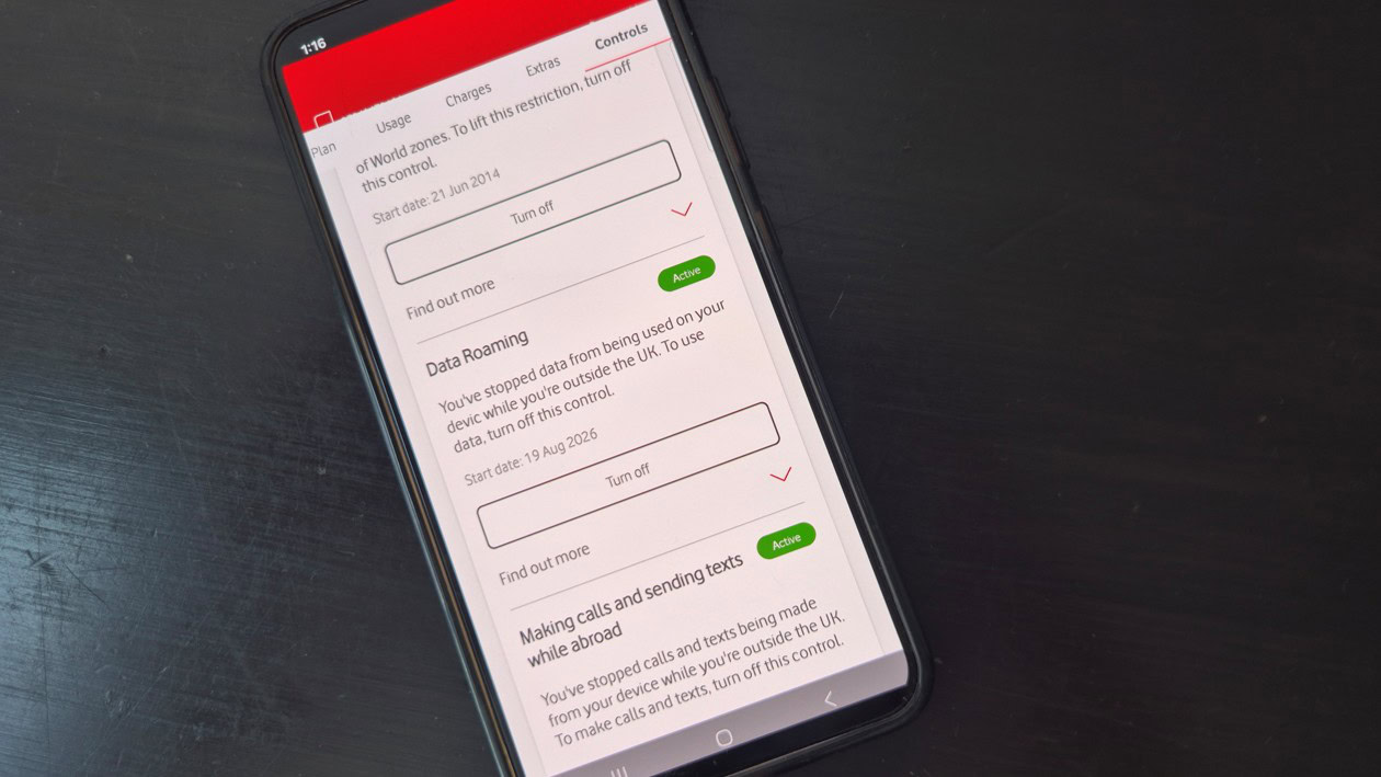 Data Roaming Setting Vodafone App On Galaxy S22 Plus Data Roaming Setting Vodafone App On Galaxy S22 Plus