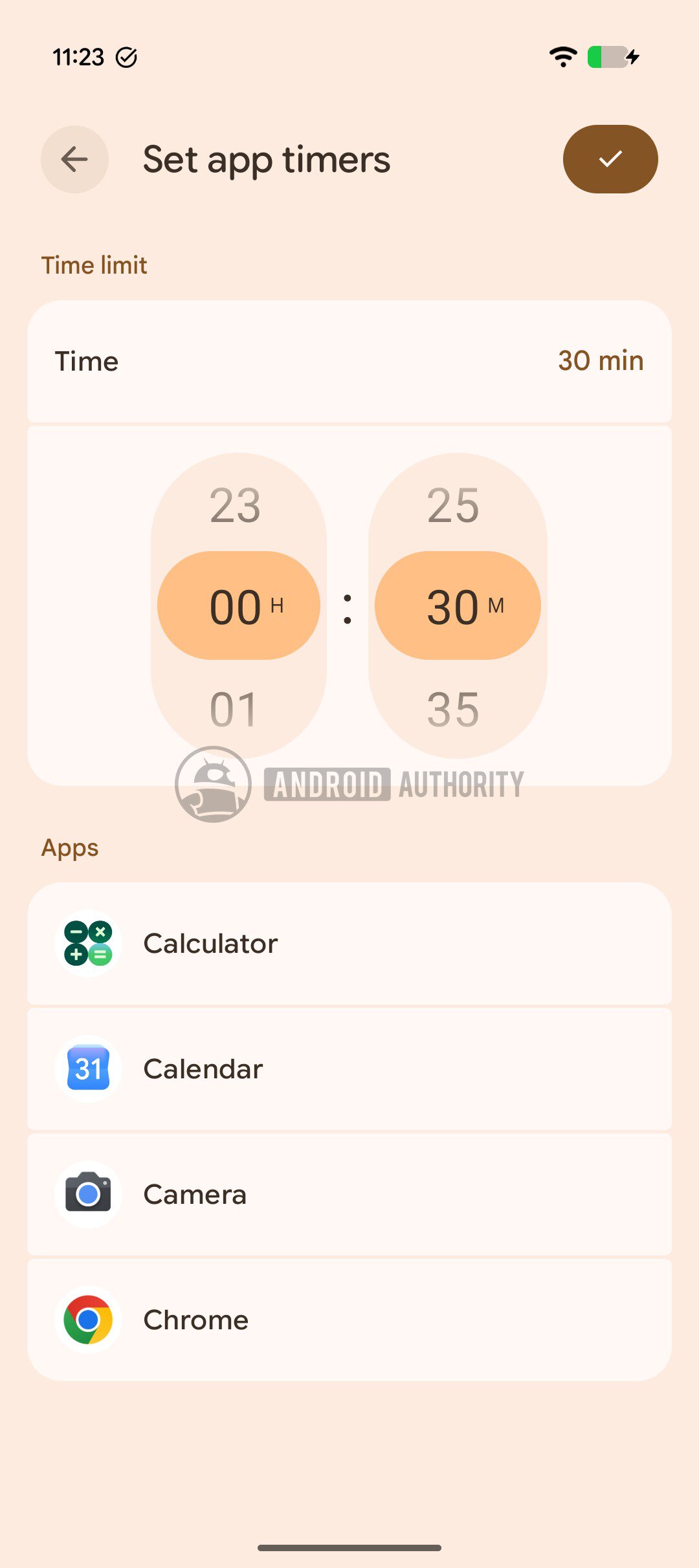 Digital wellbeing app timers new 3