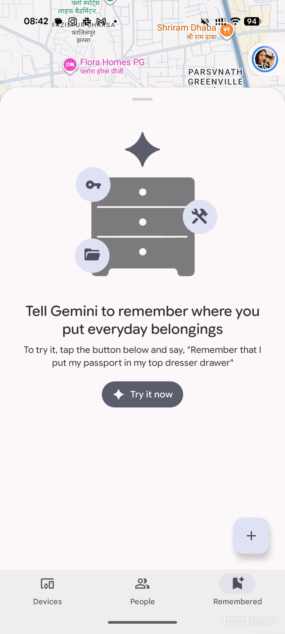 Find Hub Remembered Items 1