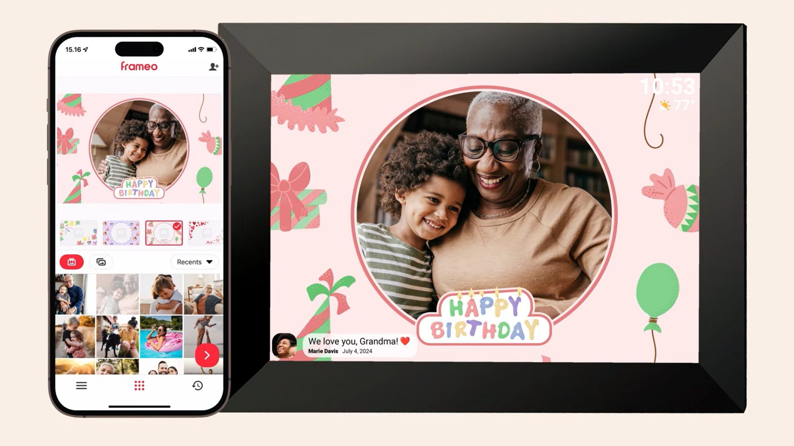 Frameo photo frame Frameo photo frame