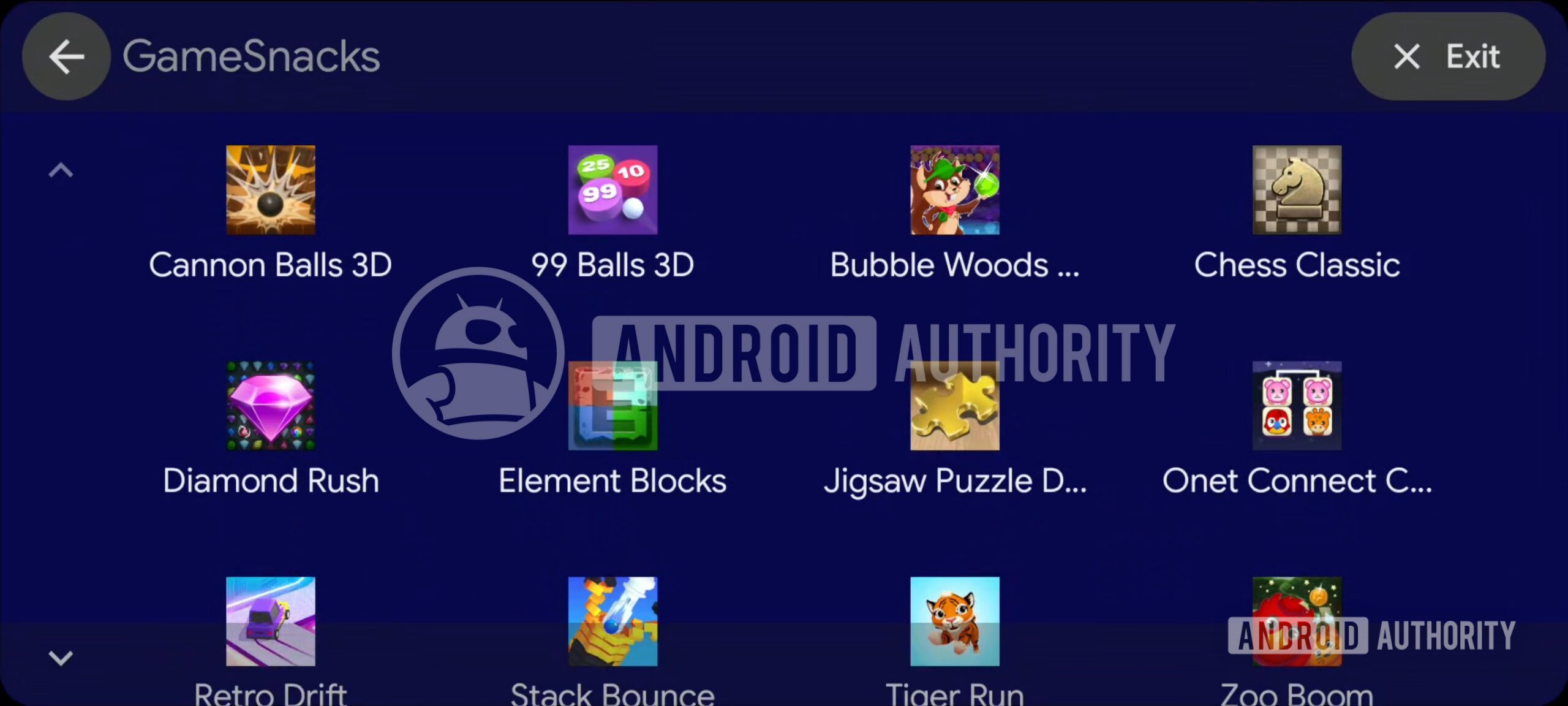 GameSnacks Android Auto Immersive 1 GameSnacks Android Auto Immersive 1