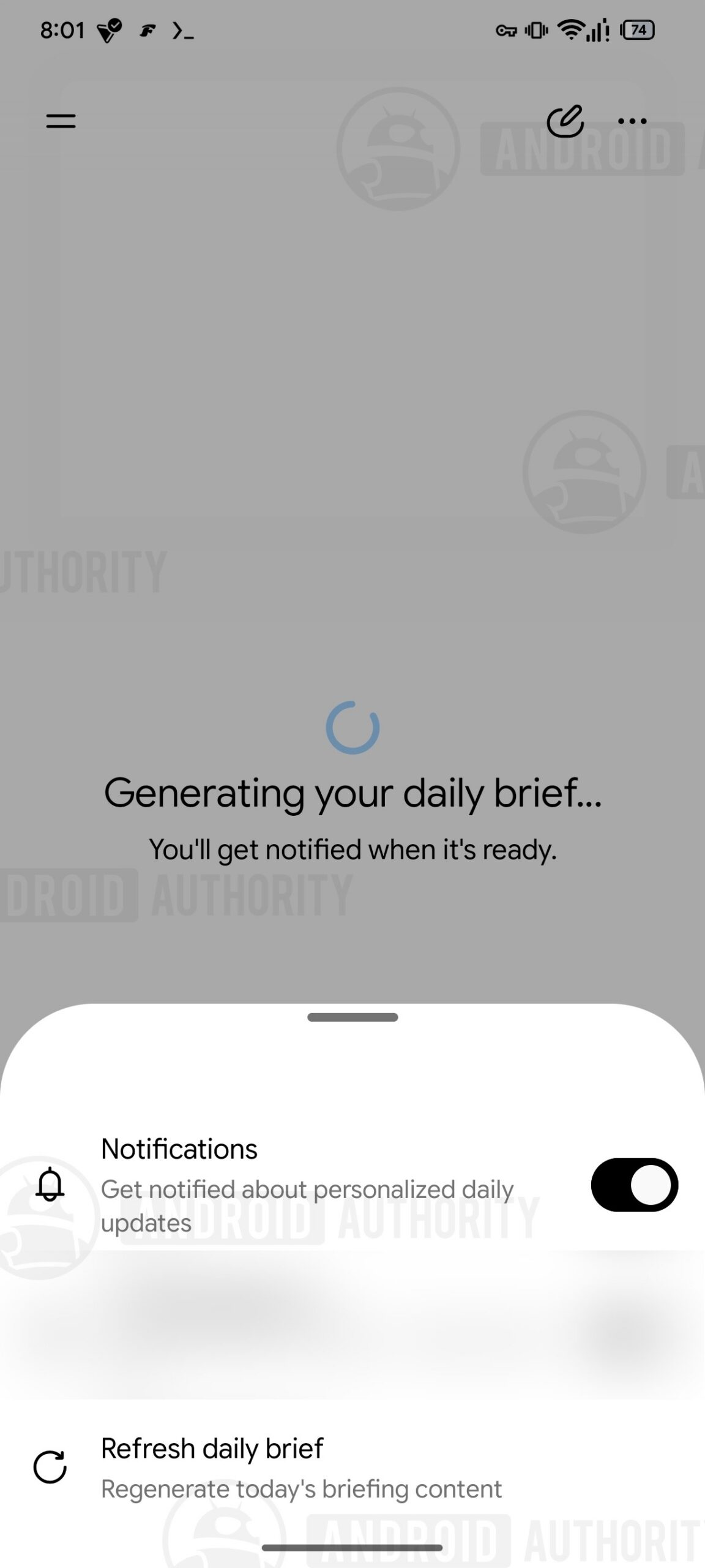 Gemini Daily Brief Refresh Daily Brief