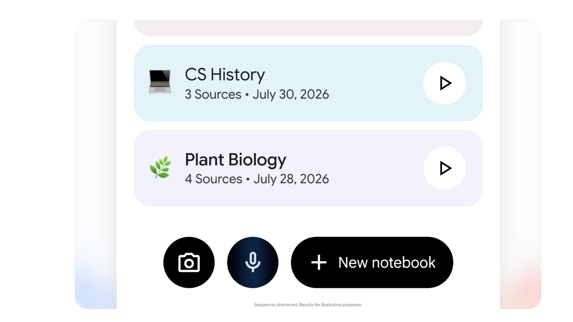Gemini Notebook Audio recording