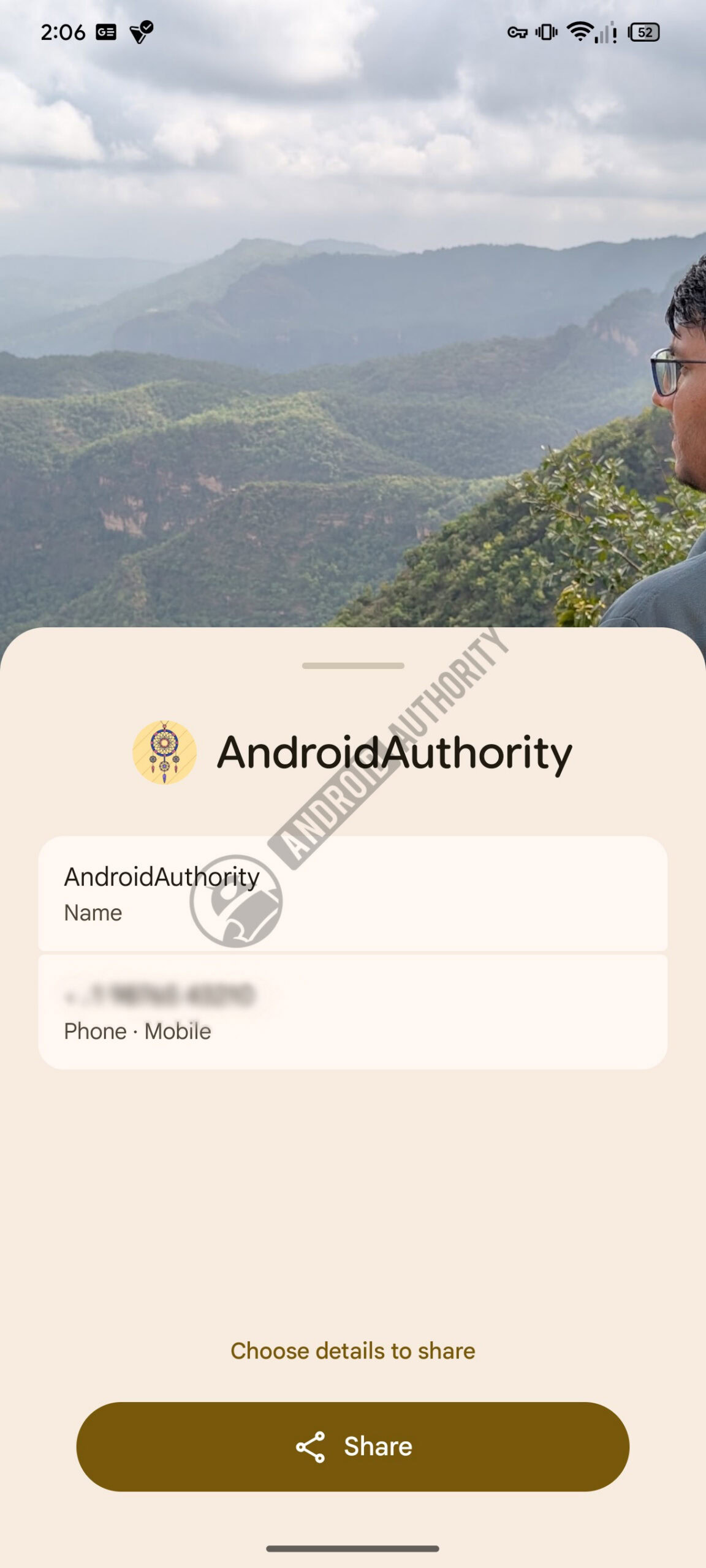 Google Contacts Calling Cards vcf 2