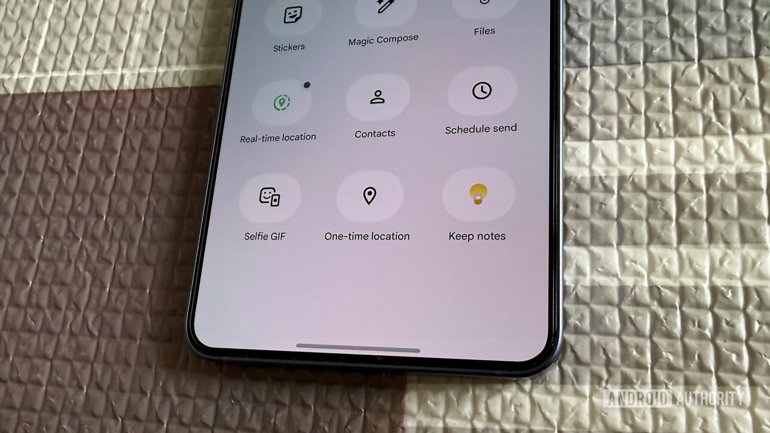 Google Keep shortcut Messages app Google Keep shortcut Messages app