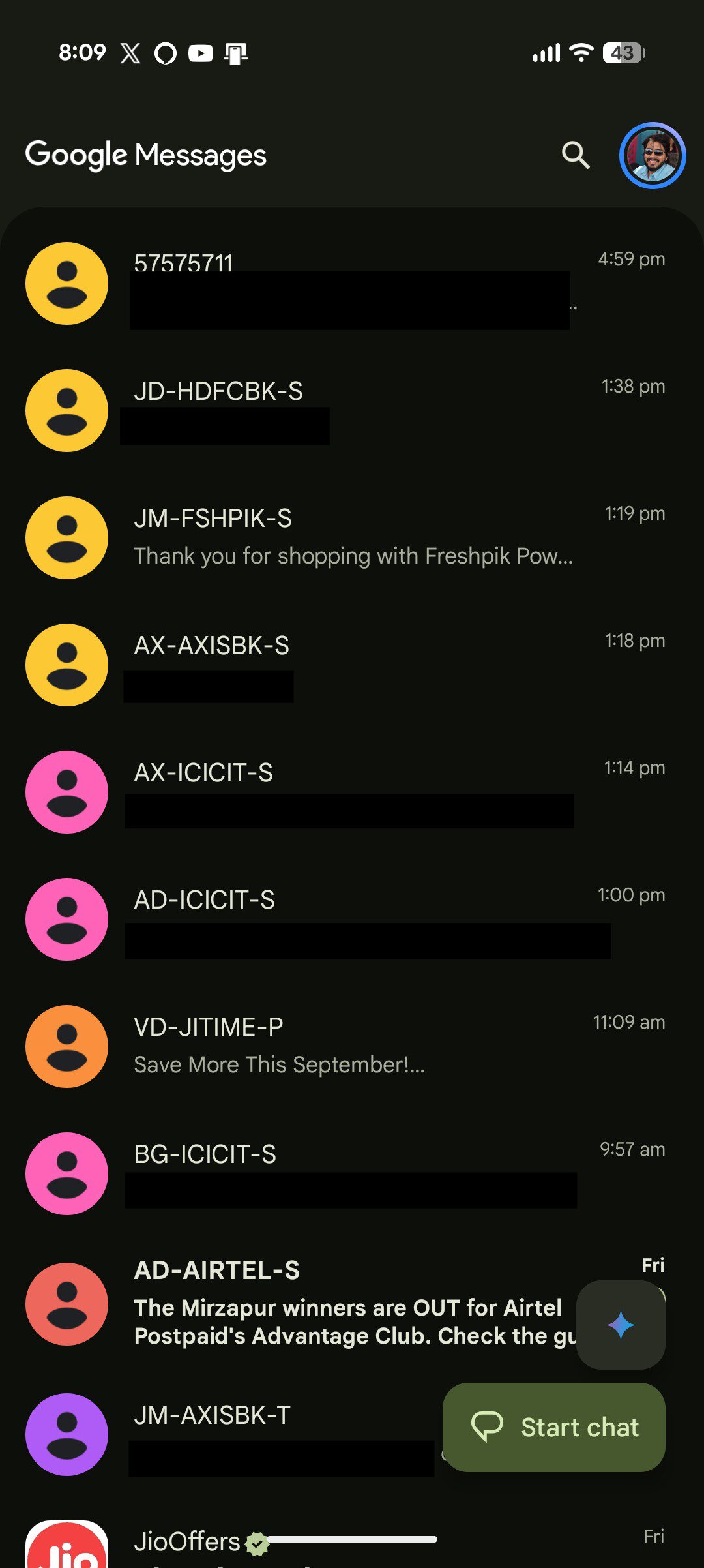 Google Messages auto delete OTP how to 1