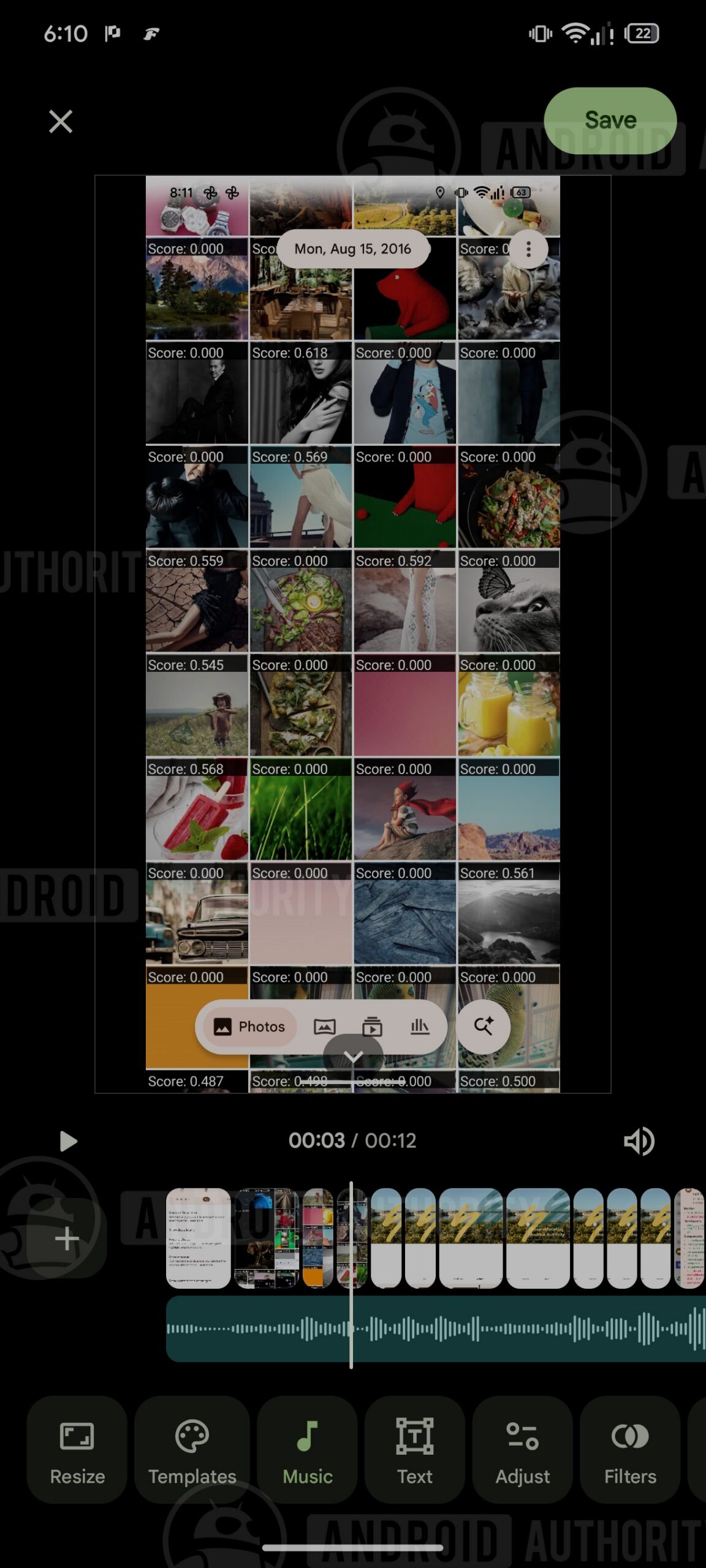 Google Photos Highlight Video's new Beat Match feature 1