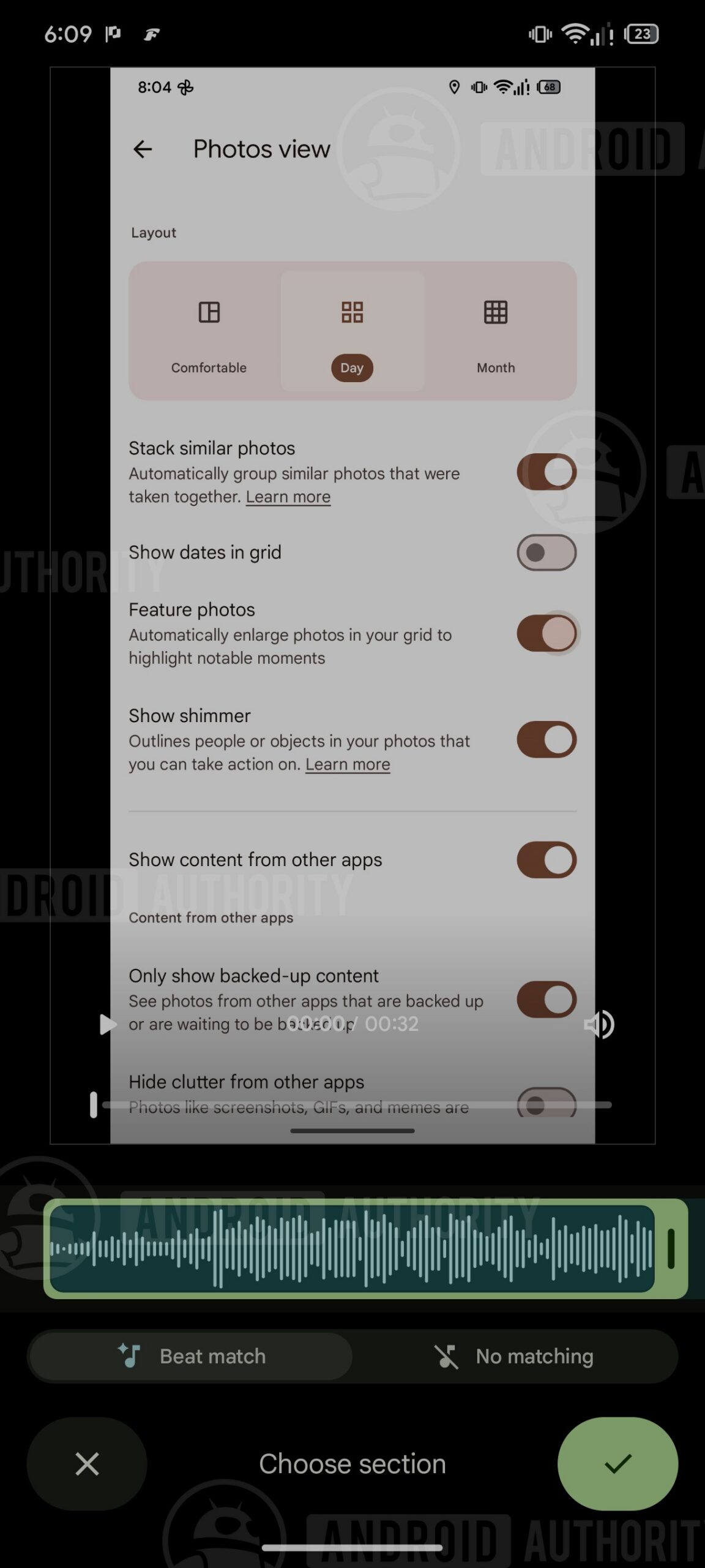 Google Photos Highlight Video's new Beat Match feature 2