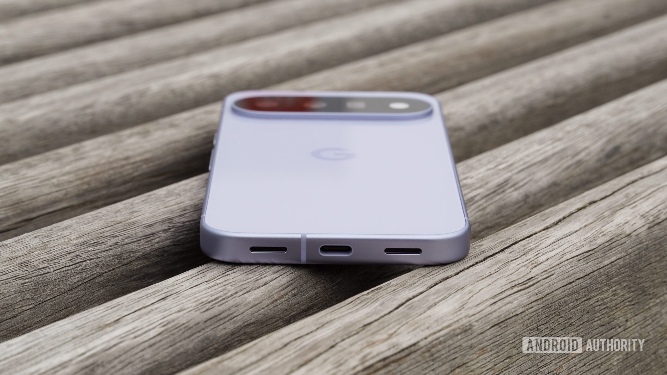 Google Pixel 11 3 The charge port and speakers on the Google Pixel 11.