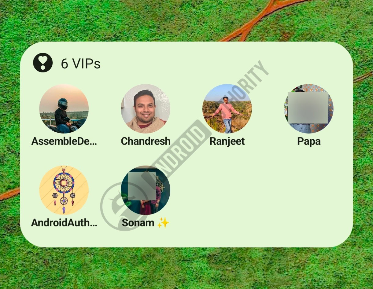 Google Pixel VIP widget 4 Google Pixel VIP widget 4