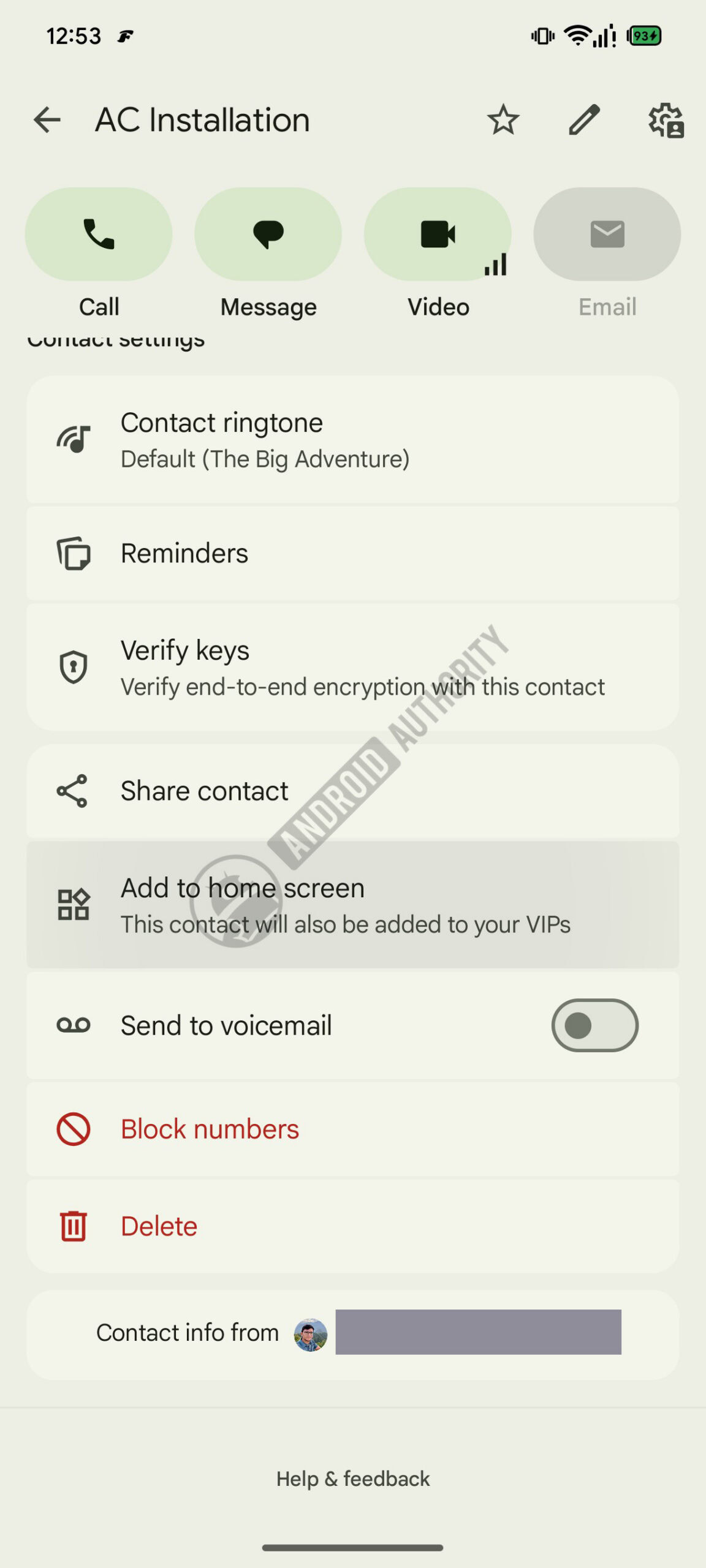 Google Pixel VIP widget 6 Google Pixel VIP widget 6