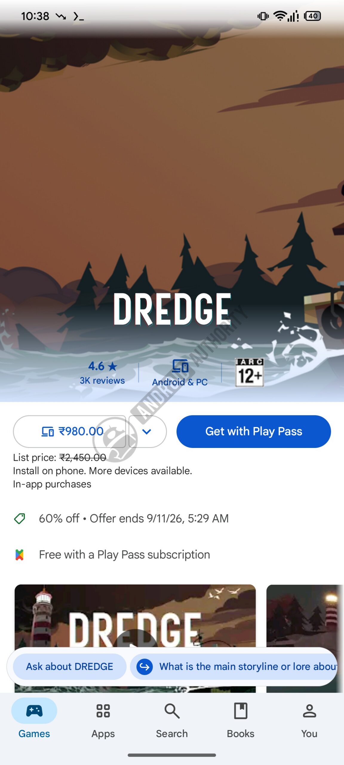 Google Play Store paid games UI new UI image 4 watermarked
