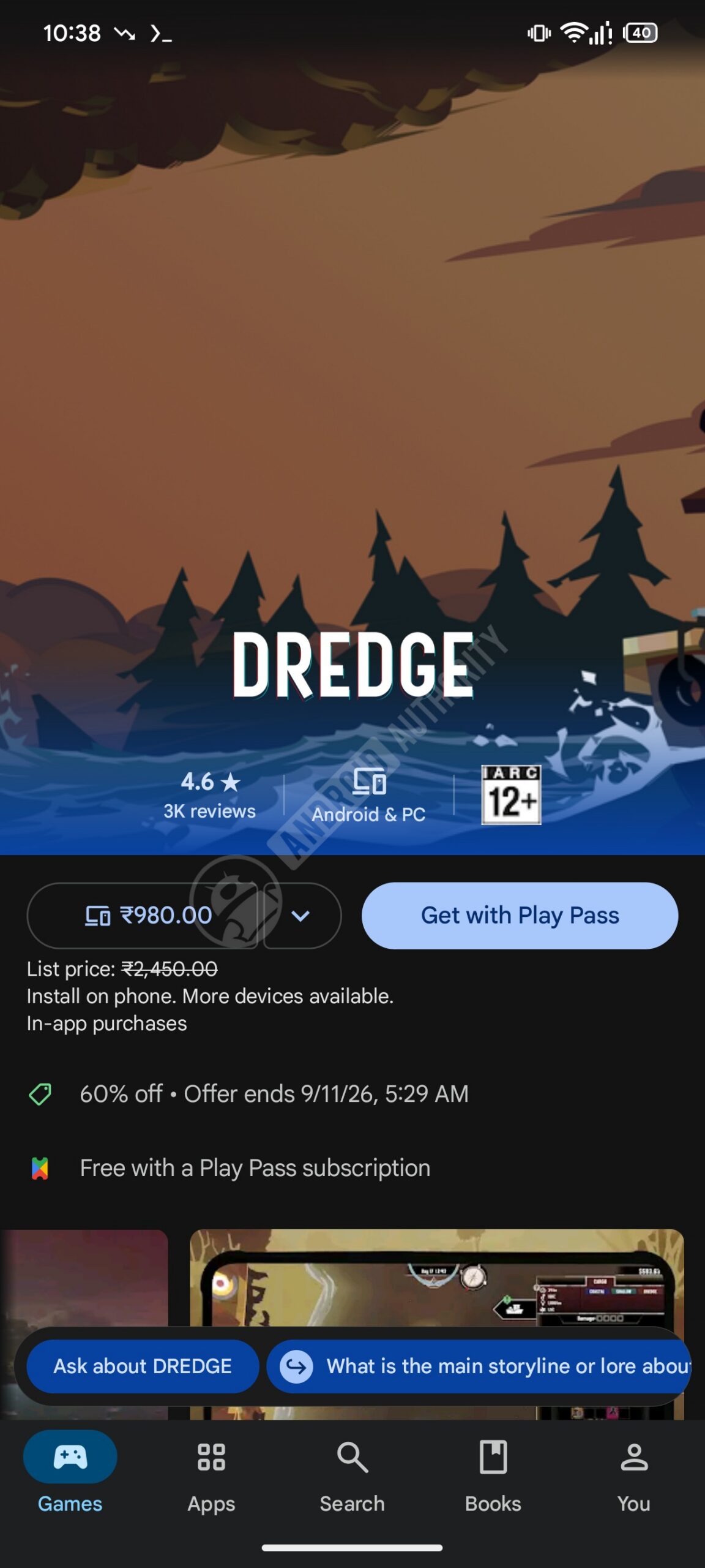Google Play Store paid games UI new UI image 5 watermarked