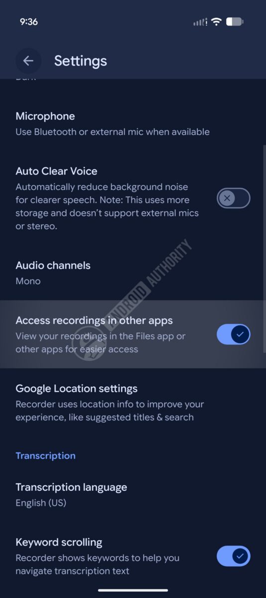 Update Android Apps Automatically New Google Recorder update brings your recordings to other apps