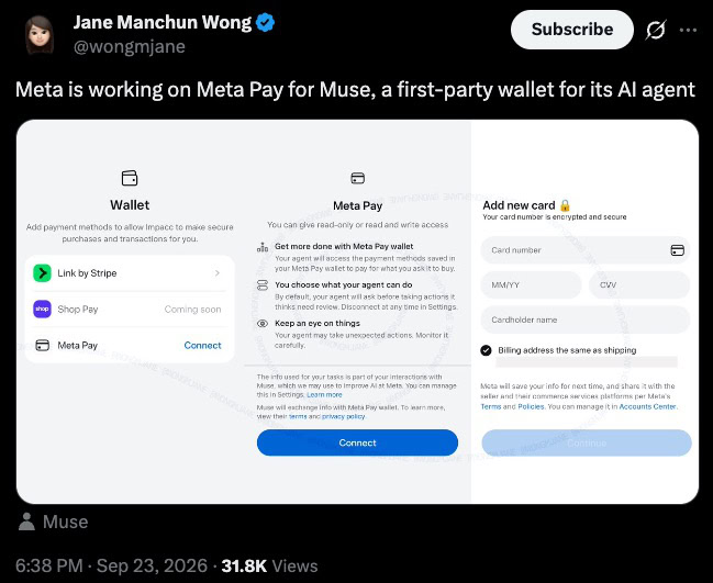 Jane Manchun Wong Meta Pay for Muse Jane Manchun Wong Meta Pay for Muse