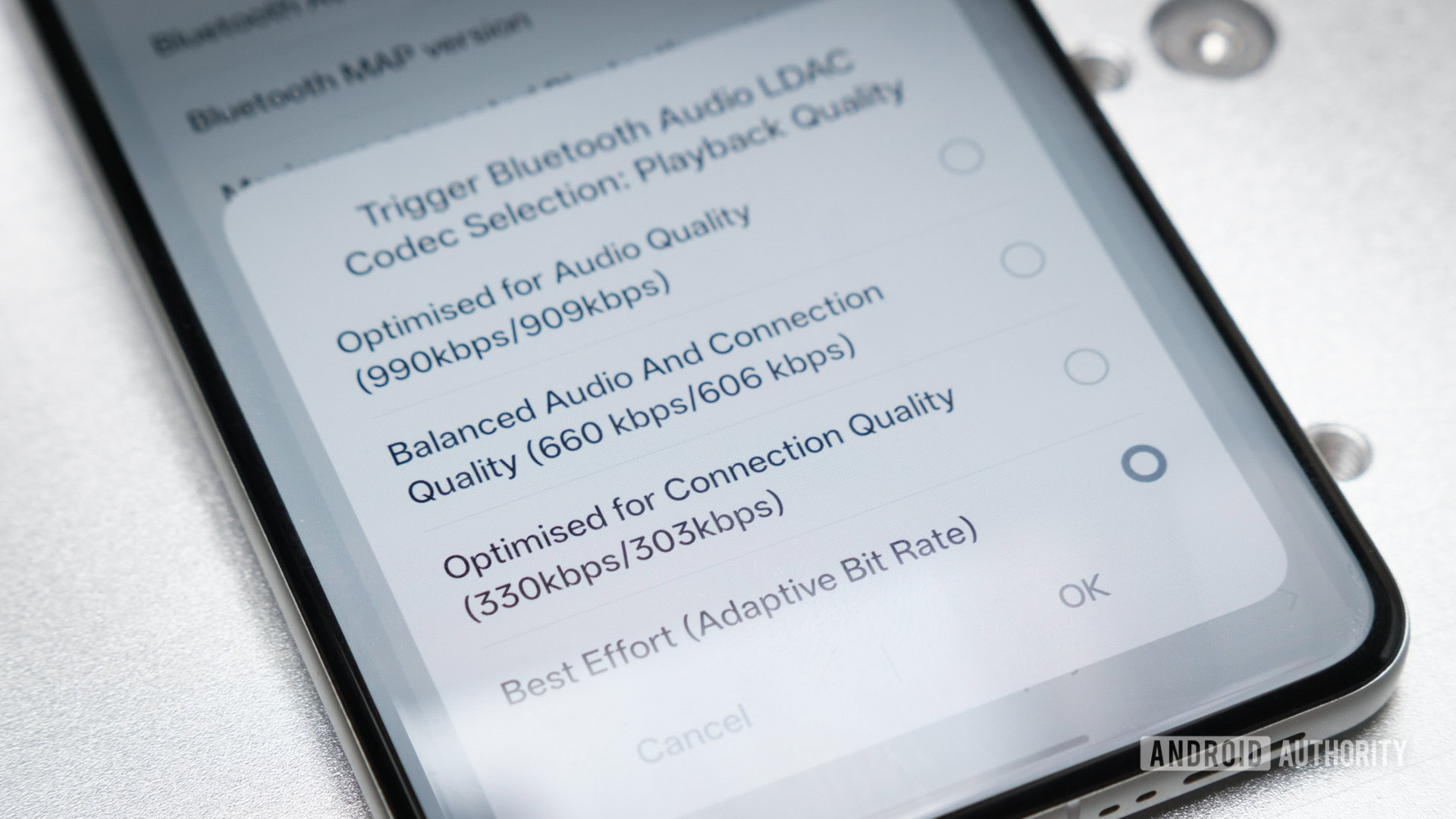 LDAC connectivity options LDAC connectivity options