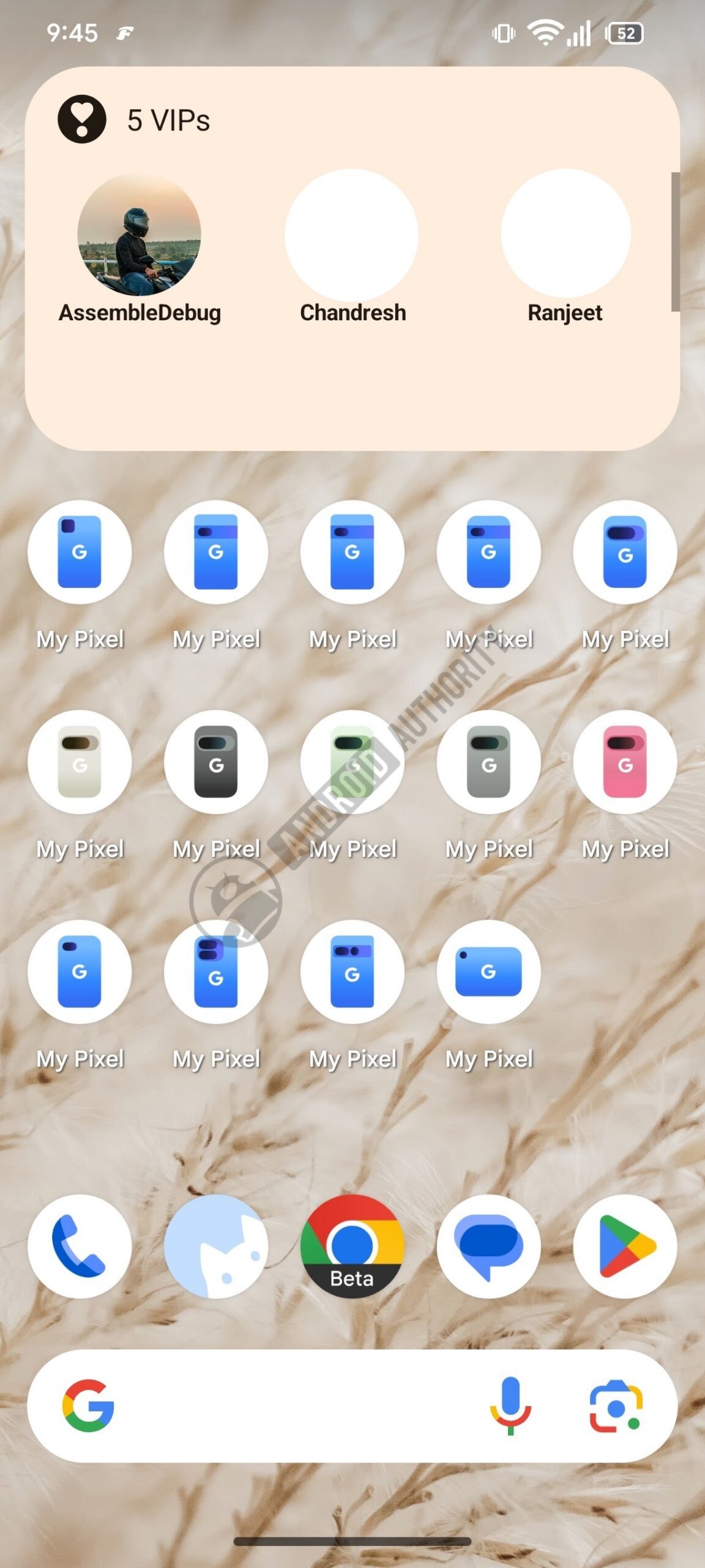 My Pixel App Upcoming Pixel 9 Icons watermarked