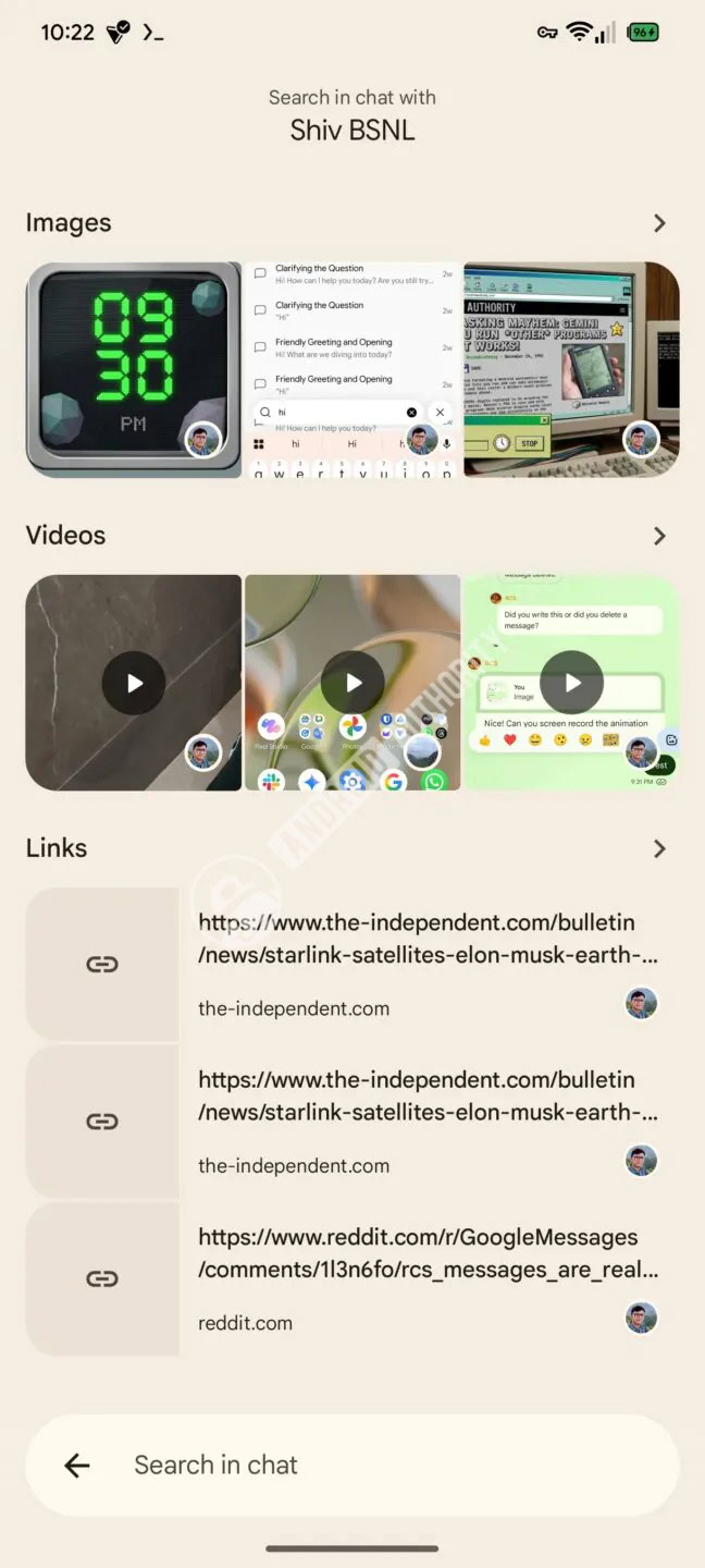 New Google Messages Search option inside individual chat 648w 1440h.jpg watermarked