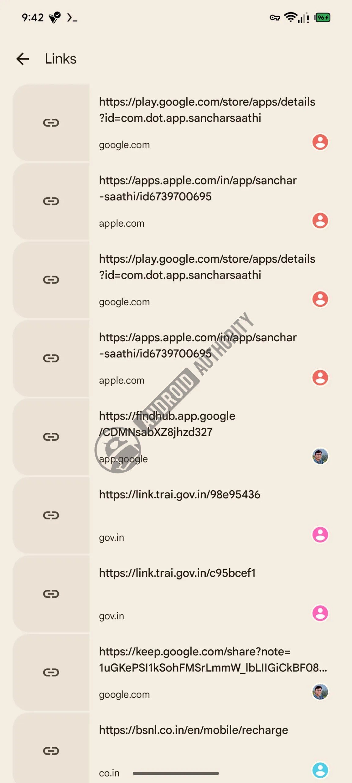 New Google Messages UI for Links section scaled.jpg watermarked