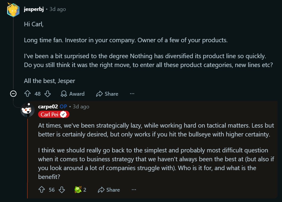 Nothing CEO says company is strategically lazy Nothing-CEO-says-company-is-strategically-lazy