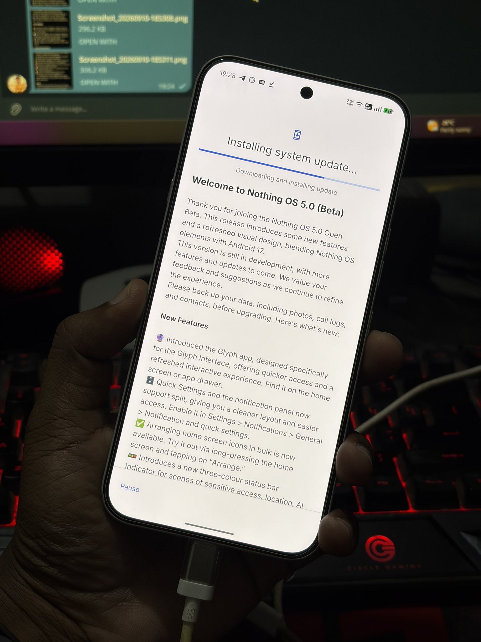 Nothing-Phone-4a-Pro-Nothing-OS-5.0-Beta-changelog-4