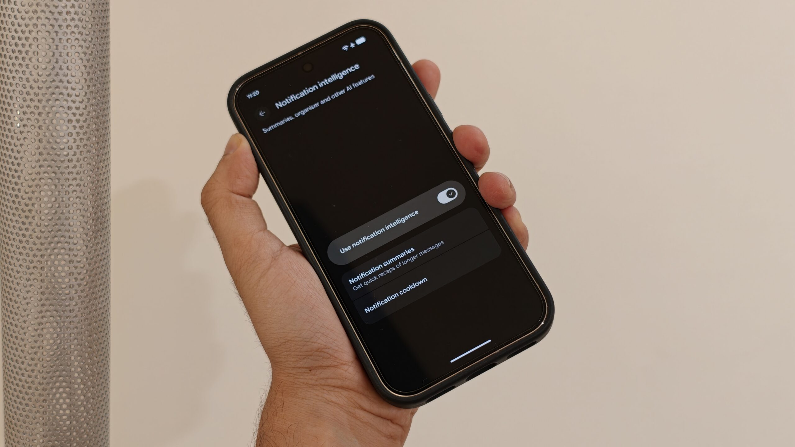 Notification intelligence on Pixel 10 Pro Notification intelligence on Pixel 10 Pro